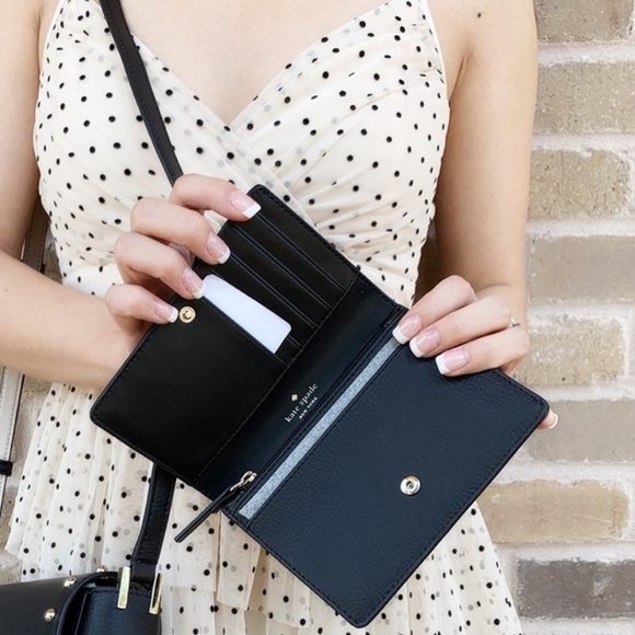 Sale‼️Kate spade wallet Bundle Studded black - Picture 2 of 8